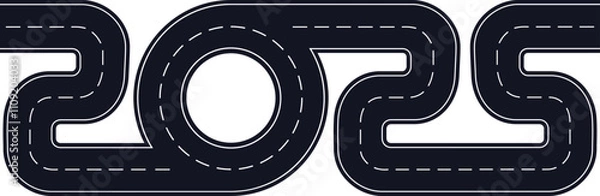 Fototapeta 2025 Road Concept Design
