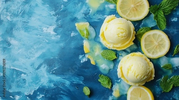 Obraz Navy blue background