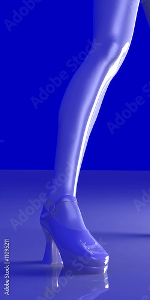 Obraz Tanzenender Cyborg