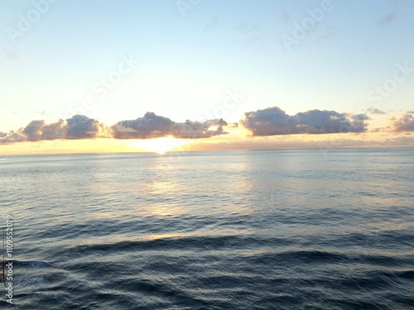 Obraz sunset over the sea