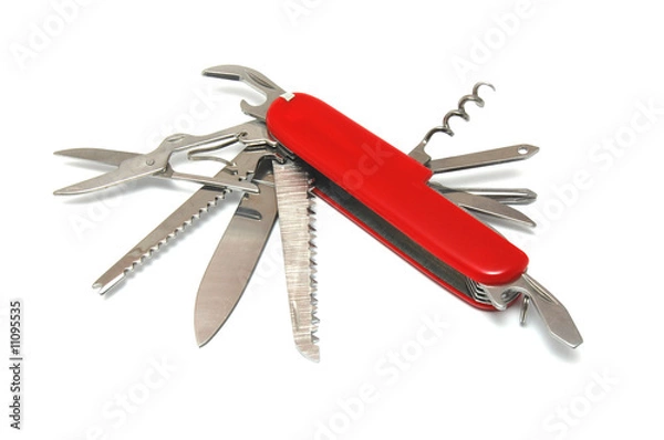 Obraz Pocket knife a Swiss army style