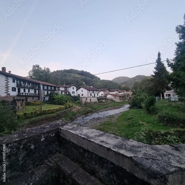 Obraz River in the mountains