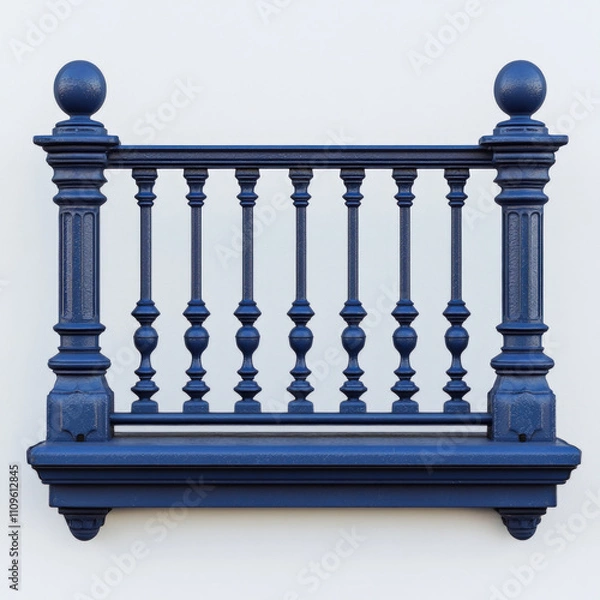 Fototapeta Railing Isolated