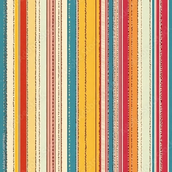 Obraz Colorful Stripes Pattern Design