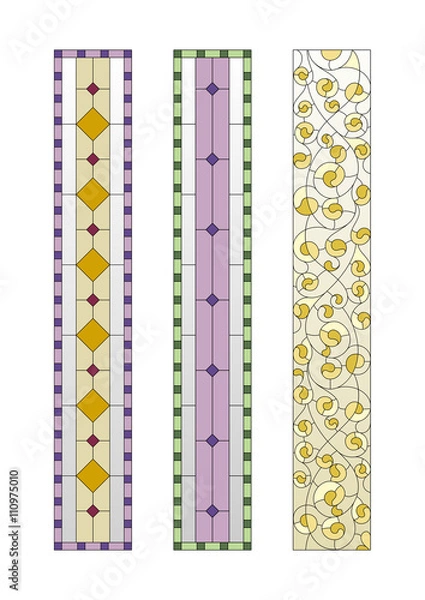 Fototapeta Stained glass  pattern