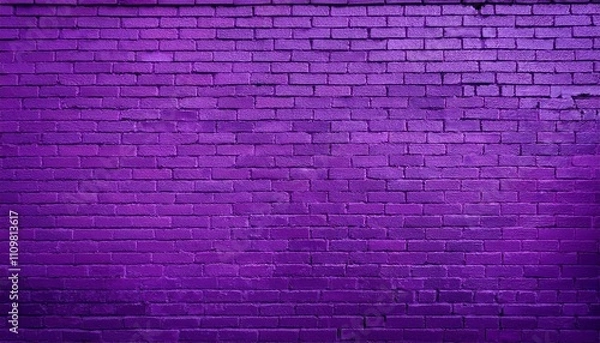 Fototapeta vibrant purple brick wall texture creates an artistic backdrop for creative spaces