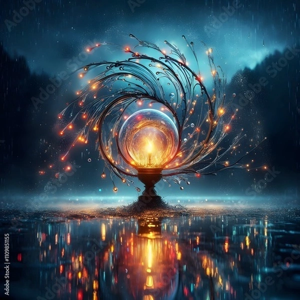 Fototapeta The Magic of Water Splashes Stunning Imagery 8