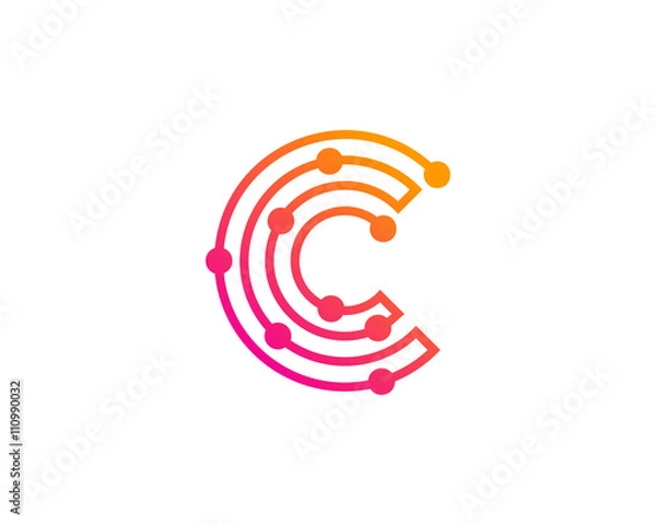 Obraz Letter C Connect