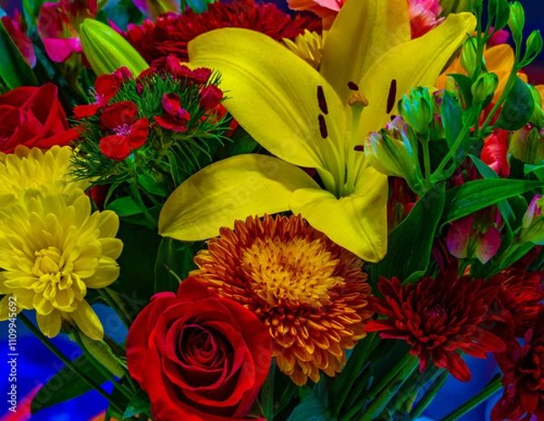 Obraz Colorful Flower Bouquet