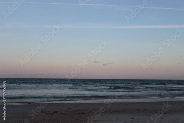 Obraz sunset at the beach