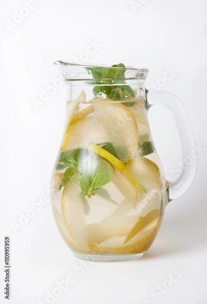 Obraz Lemonade with pears