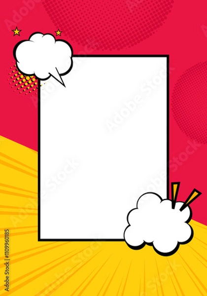 Obraz Comic Photo Frame