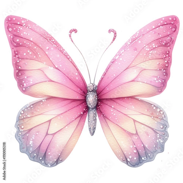 Obraz Beautiful butterfly isolated 