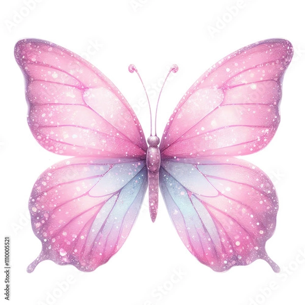 Obraz Beautiful butterfly isolated 