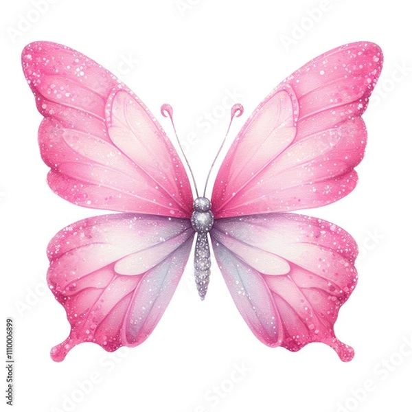 Obraz Beautiful butterfly isolated 