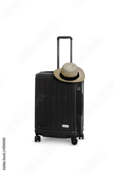 Obraz Journey suitcase isolated