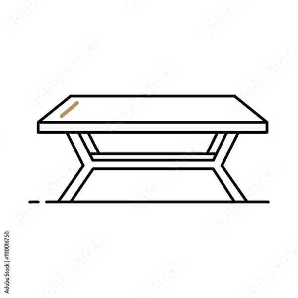 Fototapeta Coffee Table – Elegant and Functional Furniture for Living Spaces