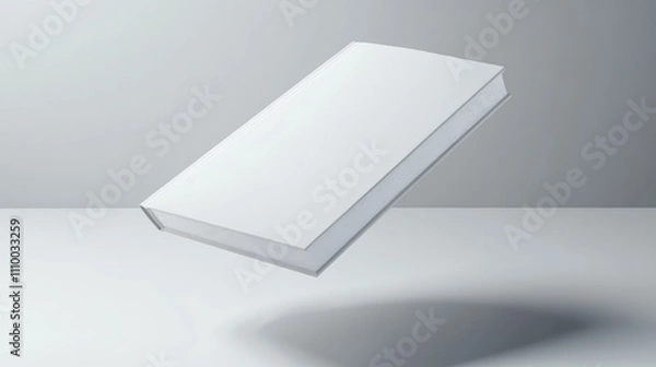 Fototapeta Blank Book Mockup for High-Quality Catalogs and Brochures