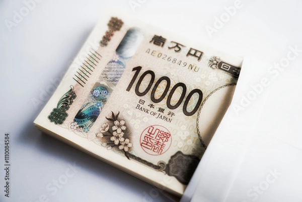 Obraz 封筒に入った日本の1万円紙幣