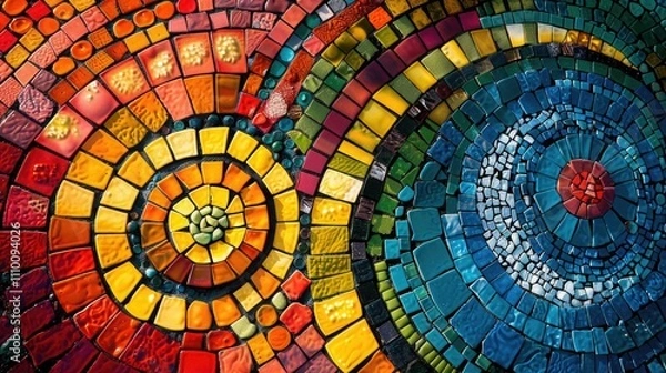 Obraz Colorful mosaic art