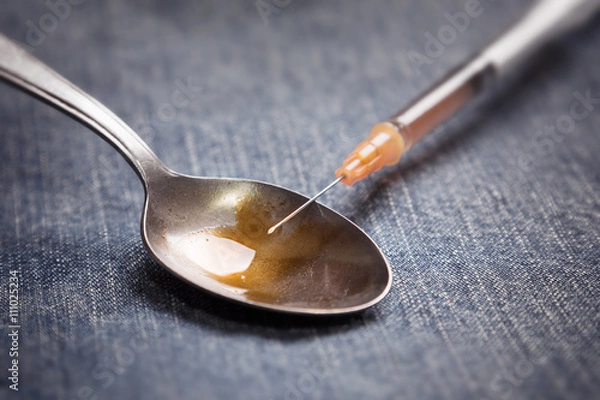 Obraz Methamphetamine injection