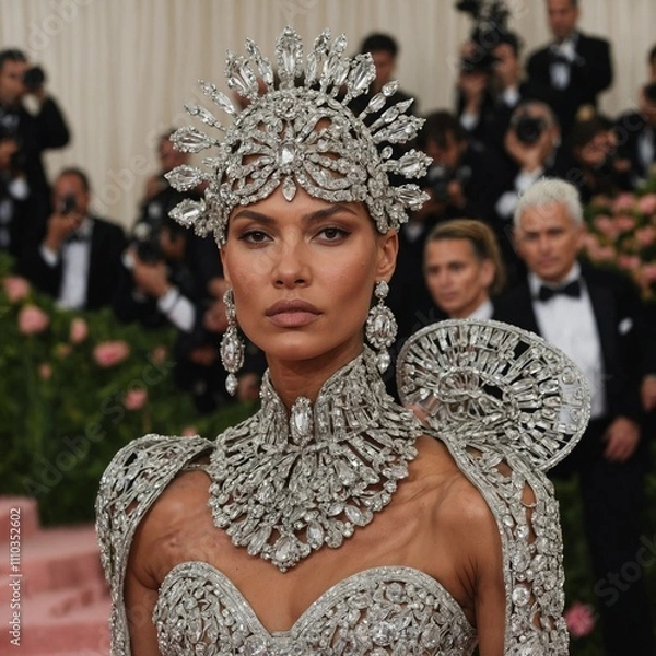 Fototapeta Write about iconic Met Gala outfits.

