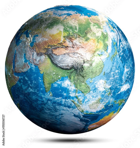 Fototapeta Earth world map