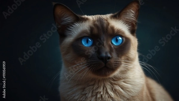 Obraz portrait of a cat