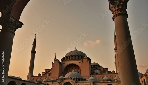 Obraz Amazing view on Hagia Sophia in Istanbul, Turkey