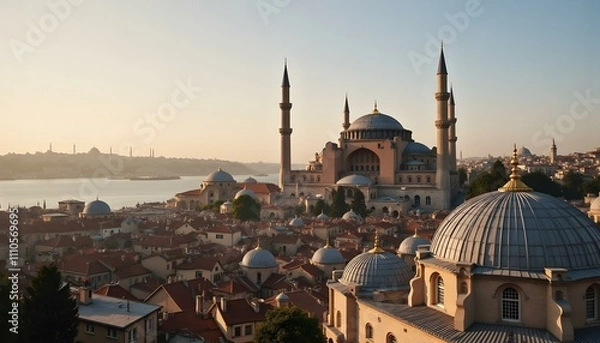 Obraz Amazing view on Hagia Sophia in Istanbul, Turkey