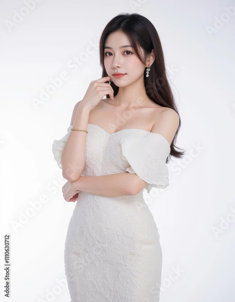 Obraz ai female model