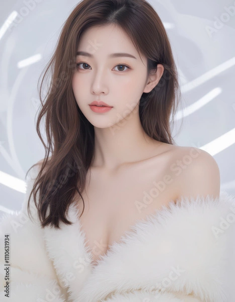 Obraz ai female model