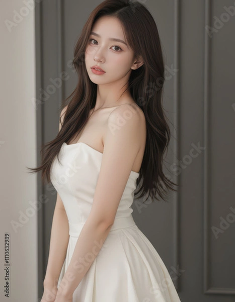 Obraz ai female model