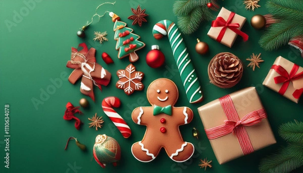 Obraz decorazione di natale 