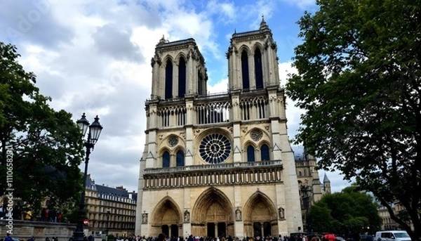 Obraz Katedral Notre Dame de Paris,