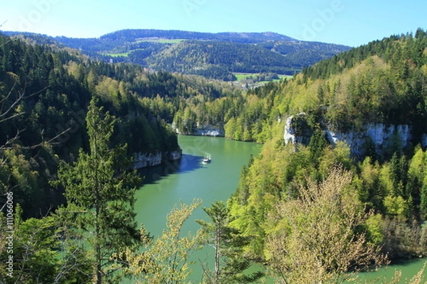 Fototapeta Bassins du Doubs - Navigation