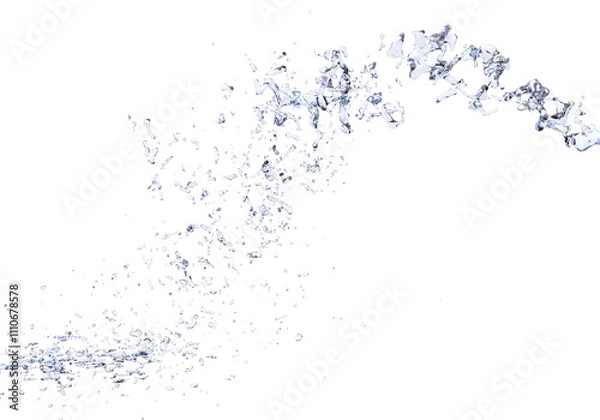 Obraz 水しぶき