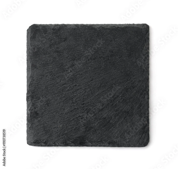 Obraz Slate black stone plate