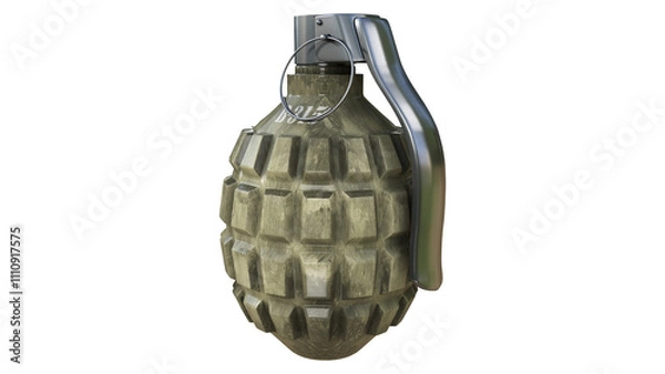 Fototapeta  Hand Grenade 3D render