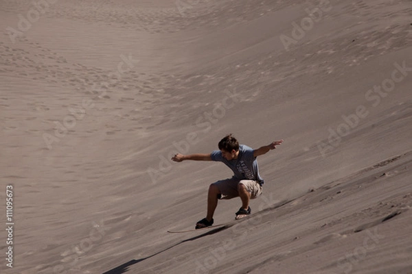 Obraz Sandboarding