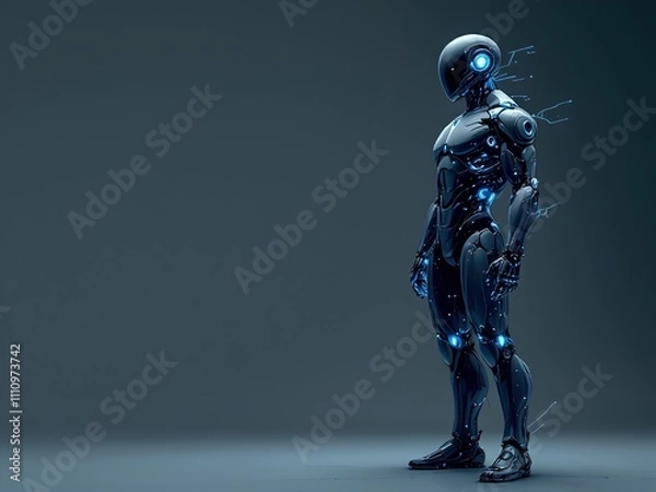 Fototapeta Light of the Future - Exploring the Infinite Possibilities of Technology