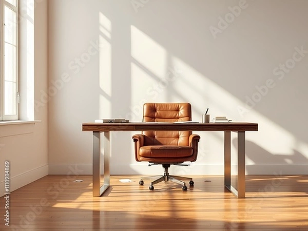 Fototapeta Modern Office - High-End Comfortable Workspace
