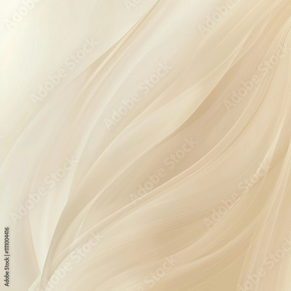 Fototapeta Neutral beige monochromatic background with subtle gradients and smooth texture, perfect for minimal, elegant designs that exude warmth and tranquility.