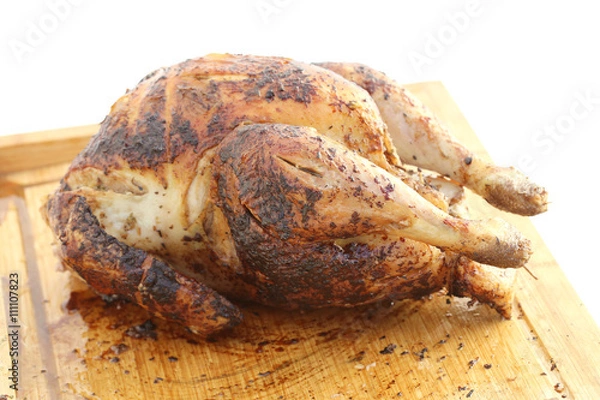 Fototapeta Poulet grillé