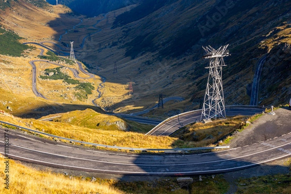 Obraz Transfagarasan Road in Romania - Scenic Mountain Drive