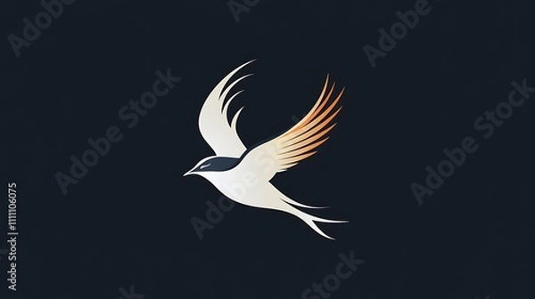 Obraz bird logo