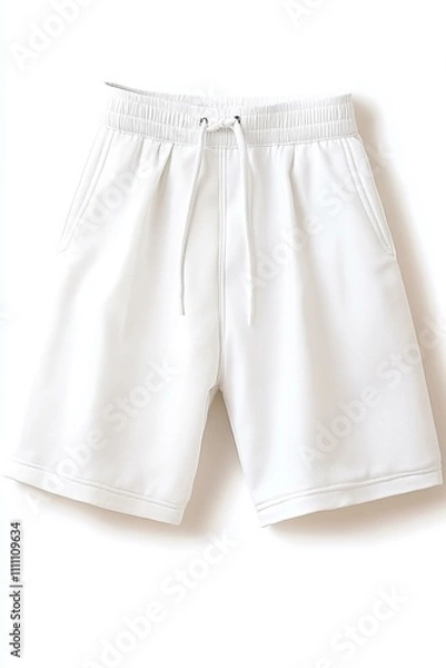 Fototapeta White short pant apparel shorts clothing.