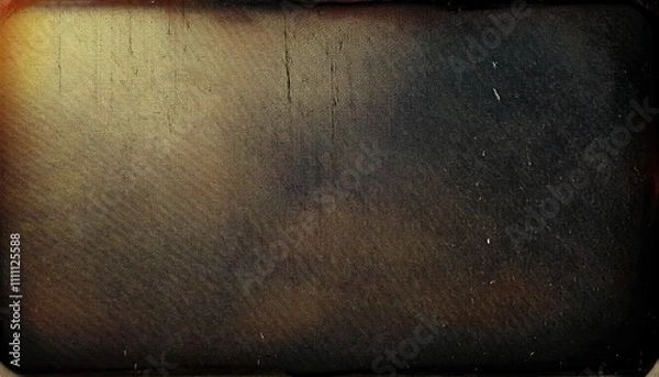 Fototapeta Golden Vintage Cinematic Backdrop with Grainy Texture and Faded Edges. Ideal for Retro Film Effects, Nostalgic Photography, Graphic Design Overlays, Storytelling Projects, or Timeless Artistic Creatio