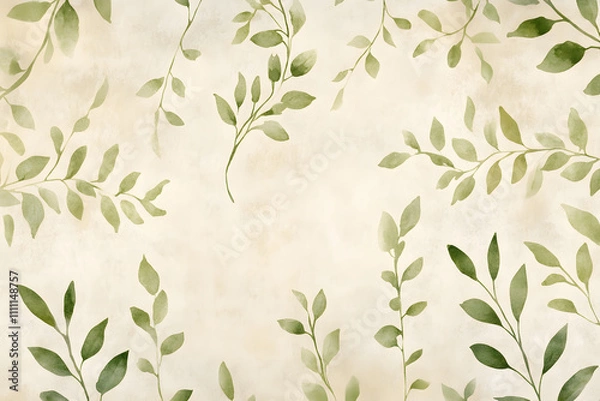 Fototapeta background with leaves