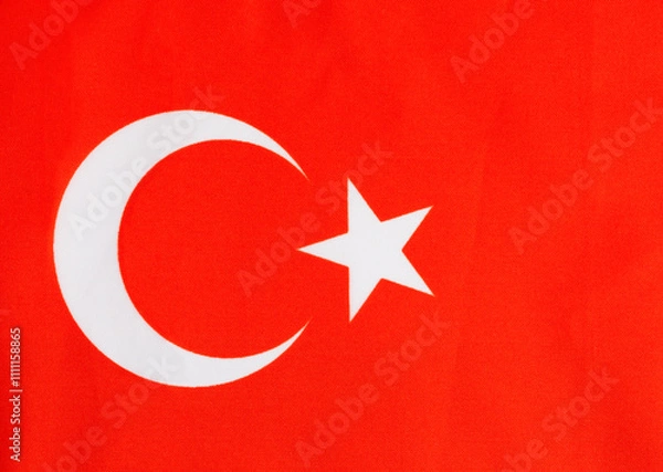 Obraz Turkey Flag Flat
